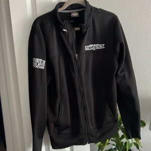 Black Star Wars Zip Up